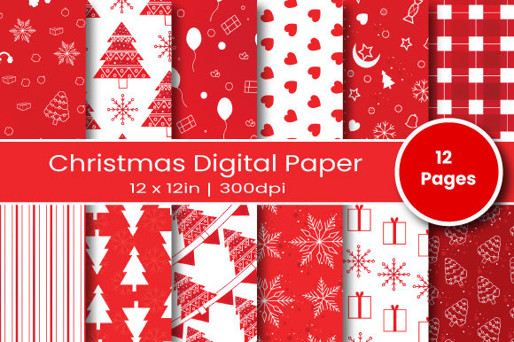 Christmas Digital Paper Patterns: A Practical Resource for Seasonal Design