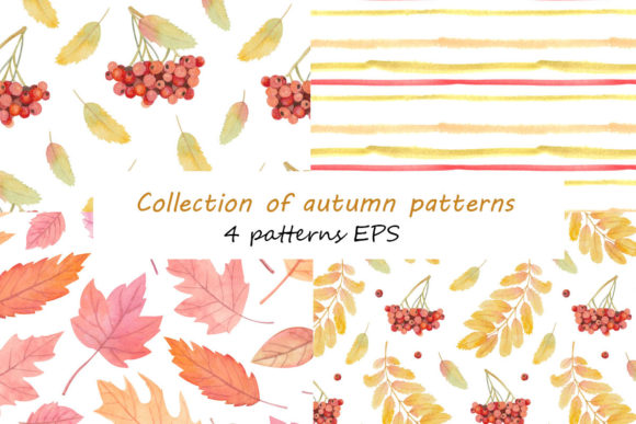 Collection of Autumn Patterns: Design Ideas and Uses