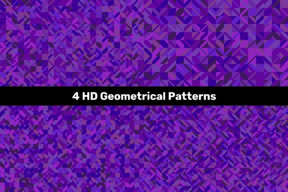 Creating Depth and Focus: The Practical Magic of 4 Dark Purple Geometrical Patterns