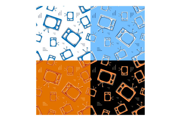 Decorative Geometry and Signal Shadows: Exploring Patterns with Old TV Antenna Designs