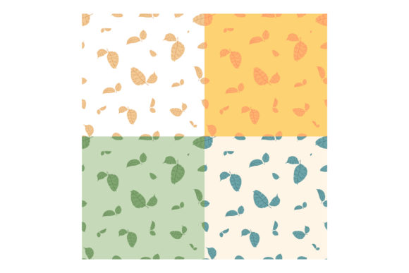 Exploring the Artistic Rhythm of Patterns with Doodle Apple Tree Leaves