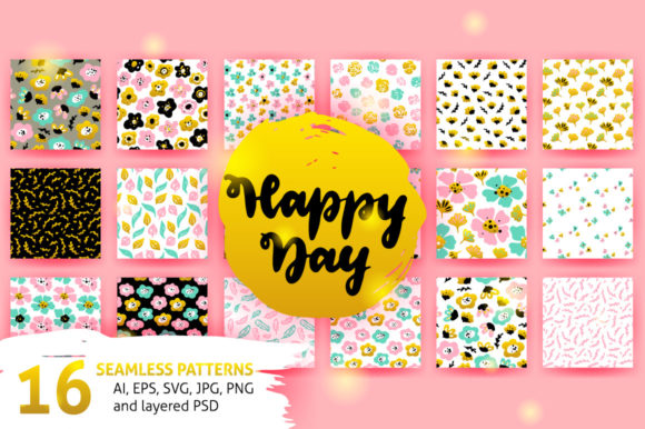 Flower Paint Seamless Patterns: A Comparison of Style, Application, and Digital Alternatives
