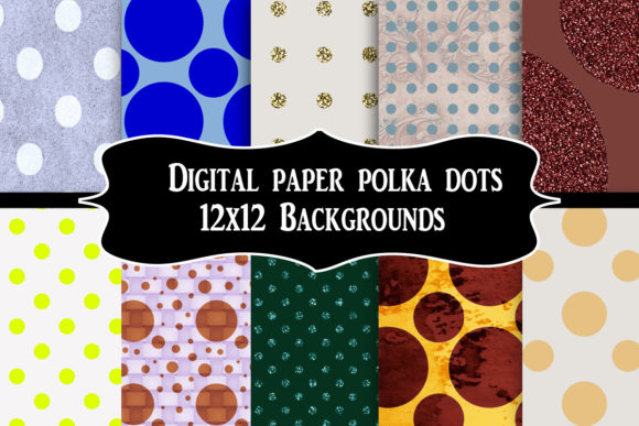 From Screens to Craft Tables: The Versatile World of Digital Paper Polka Dots Patterns