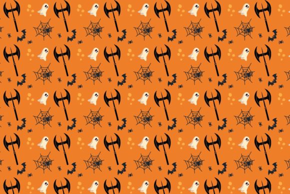 Halloween Patterns Icon-215: A Versatile Design Asset