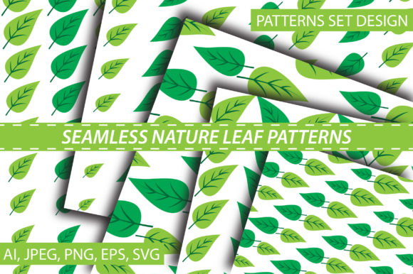 Minimalist Leaf Patterns: Simple Nature-Inspired Design