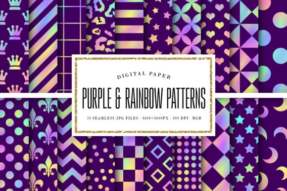Purple Rainbow Seamless Patterns: A Practical Guide to Creative Integration