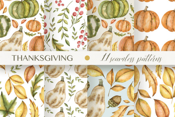 Thanksgiving Seamless Patterns: A Strategic Asset for Seasonal Branding and Visual Communication
