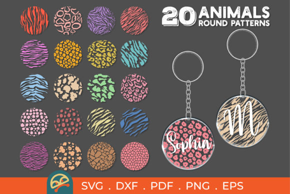 The Art and Science of Animals Round Patterns