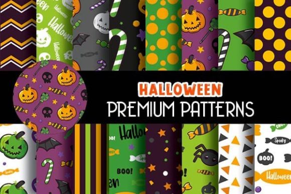 The Creative Alchemy of Halloween Cute Digital Papers Patterns