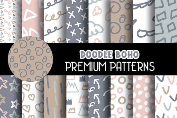 The Freedom and Flow of Boho Doodle Drawing Patterns