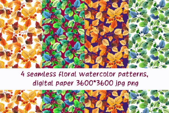 The Versatile Charm of Floral Watercolor Digital Paper